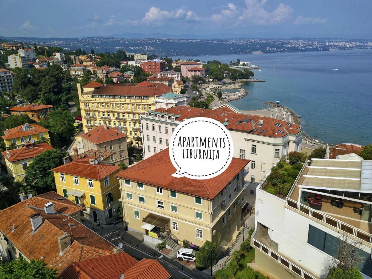 Apartments Liburnija أوباتيا المظهر الخارجي الصورة